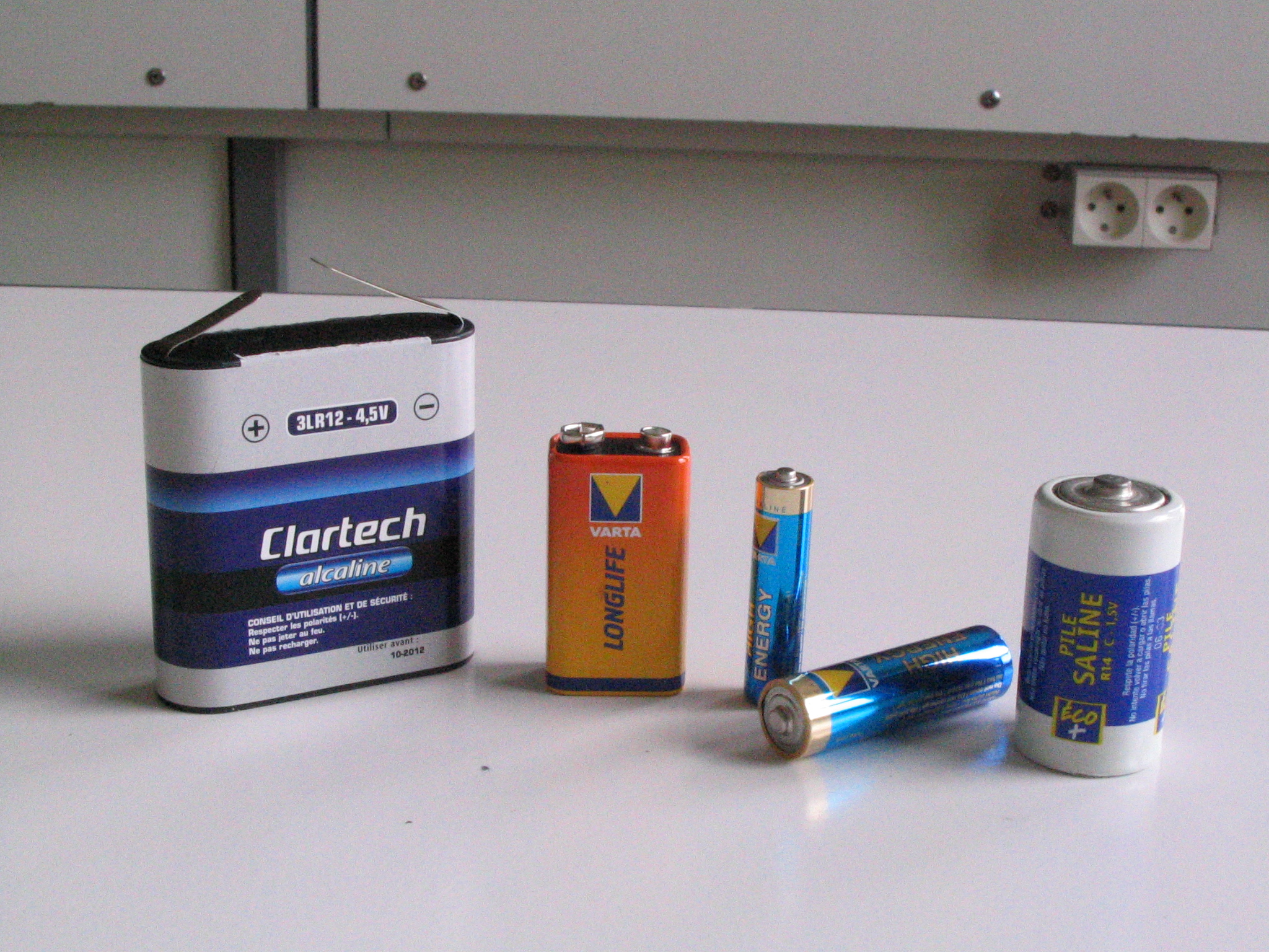 piles usuelles